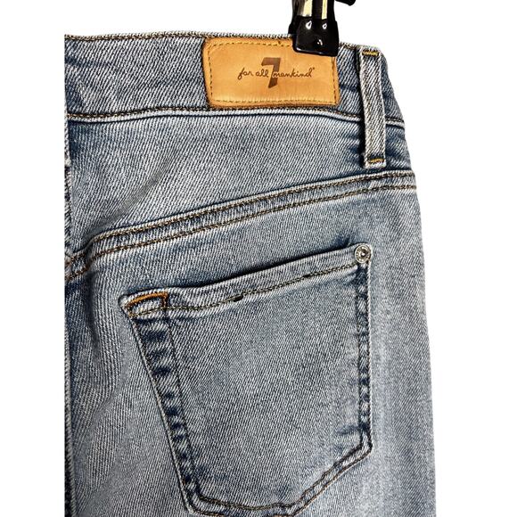 7 for all Mankind Edie Jeans High Rise Straight Ankle Size 26 7FAMK - Picture 5 of 9